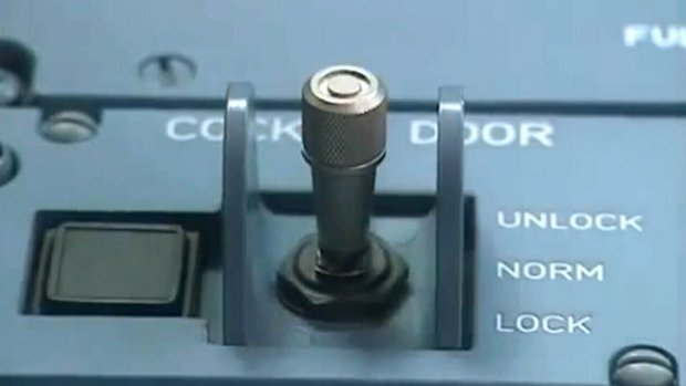 Cockpit locking mechanism