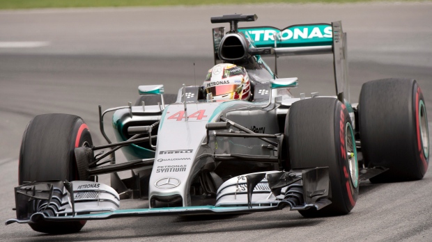 Mercedes driver Lewis Hamilton of Great Britain dr