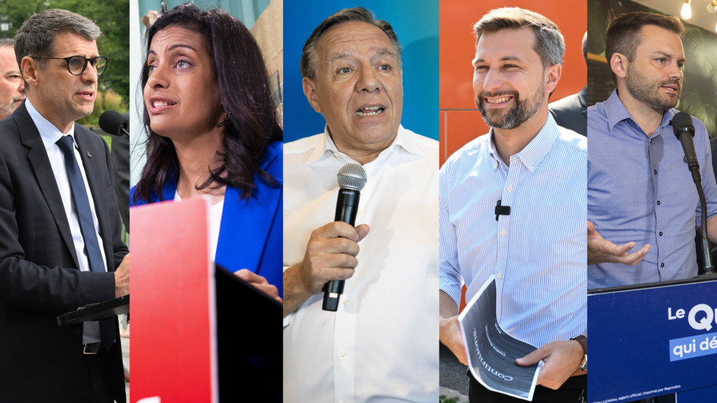 Quebec party Leaders