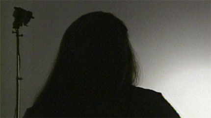 Silhouette of a victim