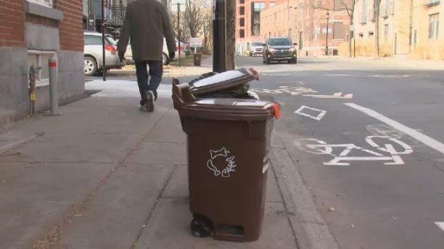 Compost bins line the streets of the Southwest borough.