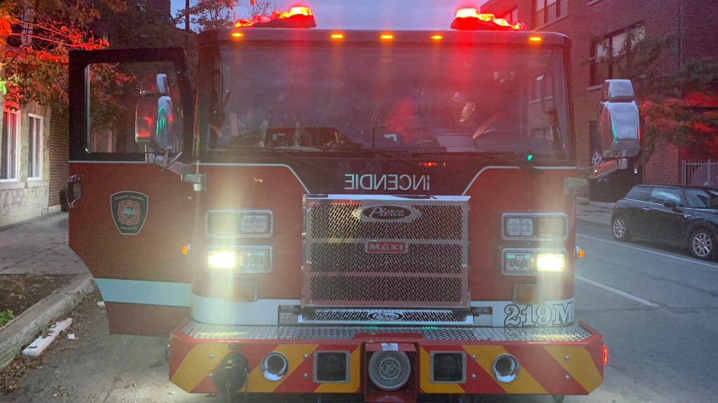 Montreal Fire Department/Securite incendie Montreal - file phone. (Daniel J. Rowe/CTV News)