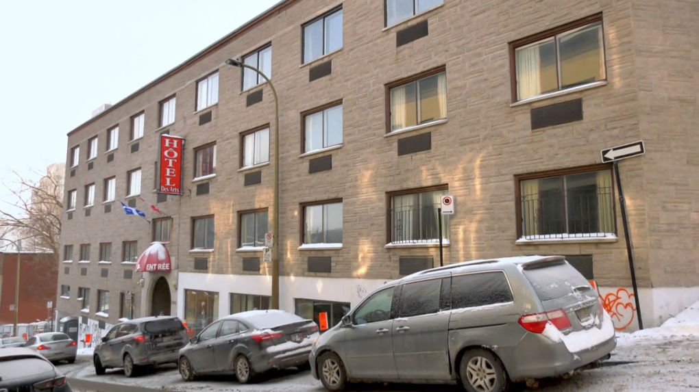 Hotel des Arts will serve Montreal's homeless Indigenous population (photo: Billy Shields / CTV News Montreal)