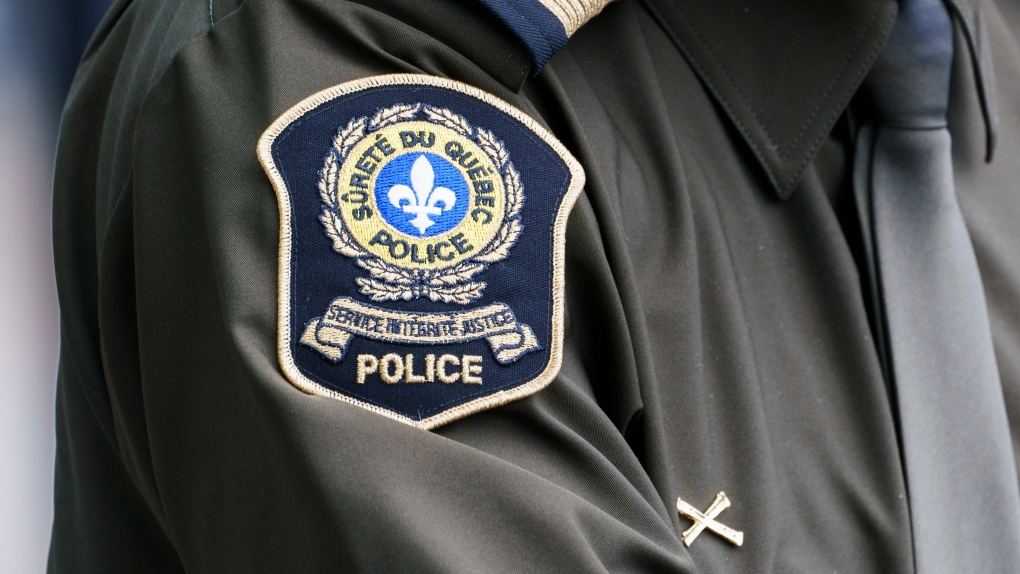 A Surete du Quebec badge is seen in Montreal on Wednesday, July 22, 2020. THE CANADIAN PRESS/Paul Chiasson