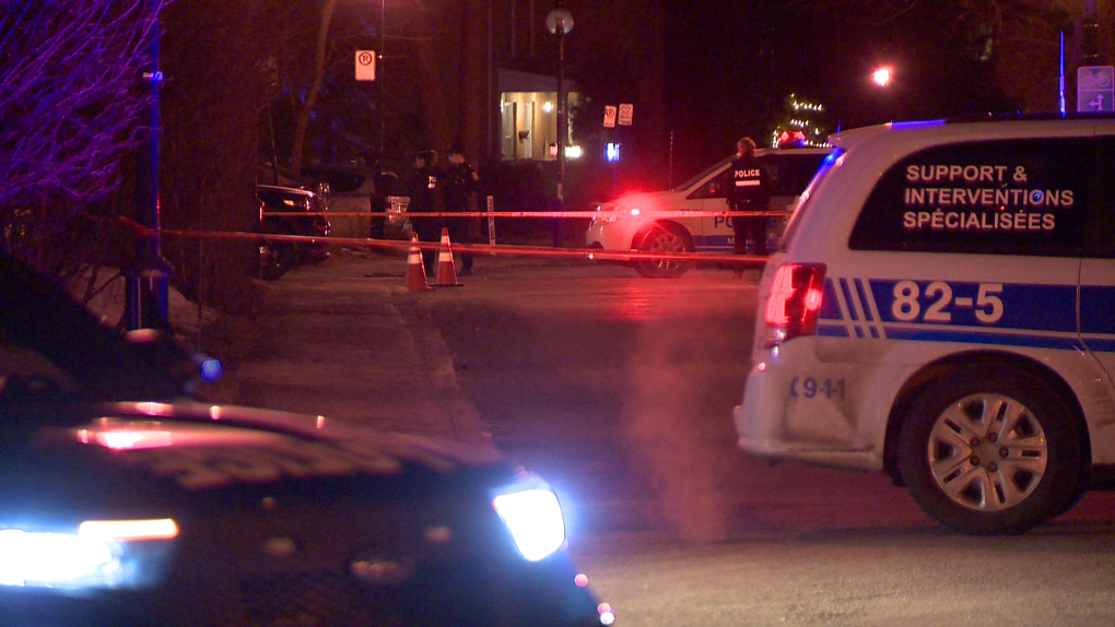 Police in Montreal are investigating after gunshots were reported in the Ahuntsic-Cartierville borough. (Cosmo Santamaria/CTV News)