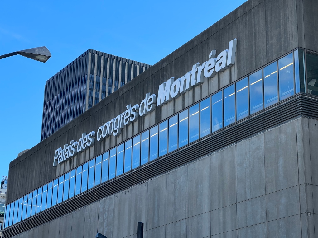 Palais des Congres in Montreal. (Daniel J. Rowe/CTV News)
