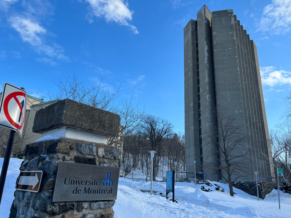 Universite de Montreal (UdeM). (Daniel J. Rowe/CTV News)