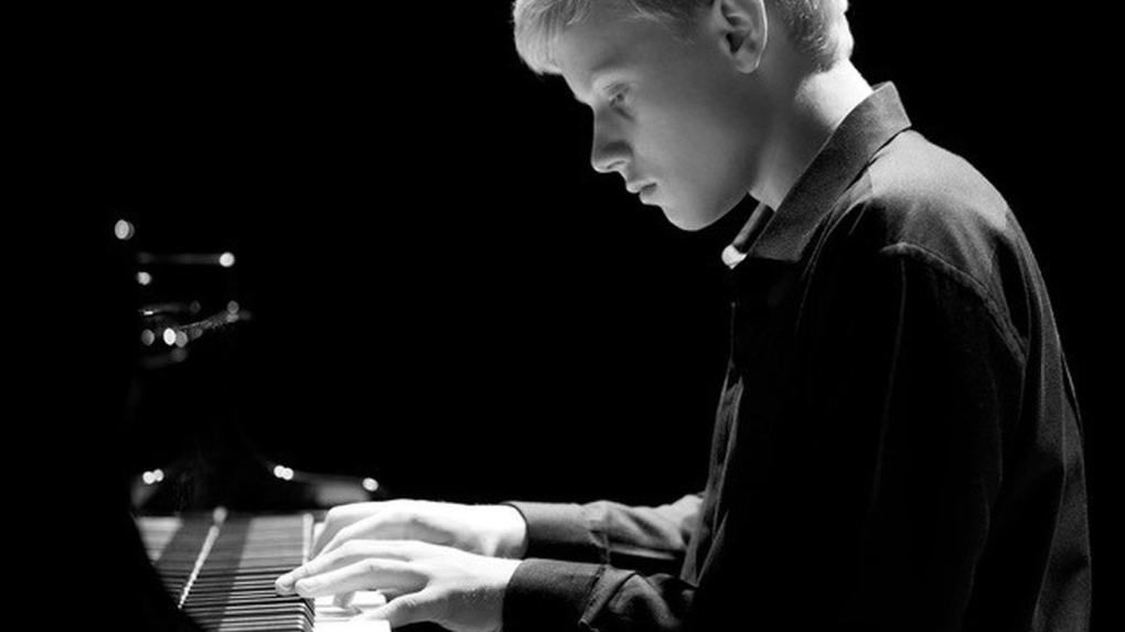 Russian pianist Alexander Malofeev, seen here in an undated handout photo, was to perform in Vancouver in August, but his show has been cancelled due to concerns about protests linked to Russia's attack on Ukraine. The Vancouver Recital Society says it was the third attempt to get the 20-year-old superstar and it hopes to try a fourth time. (Handout: Vancouver Recital Society / THE CANADIAN PRESS)