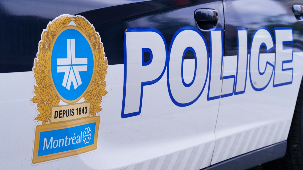 The Montreal police logo is seen on a police car in Montreal on Wednesday, July 8, 2020. -- FILE PHOTO (THE CANADIAN PRESS/Paul Chiasson)