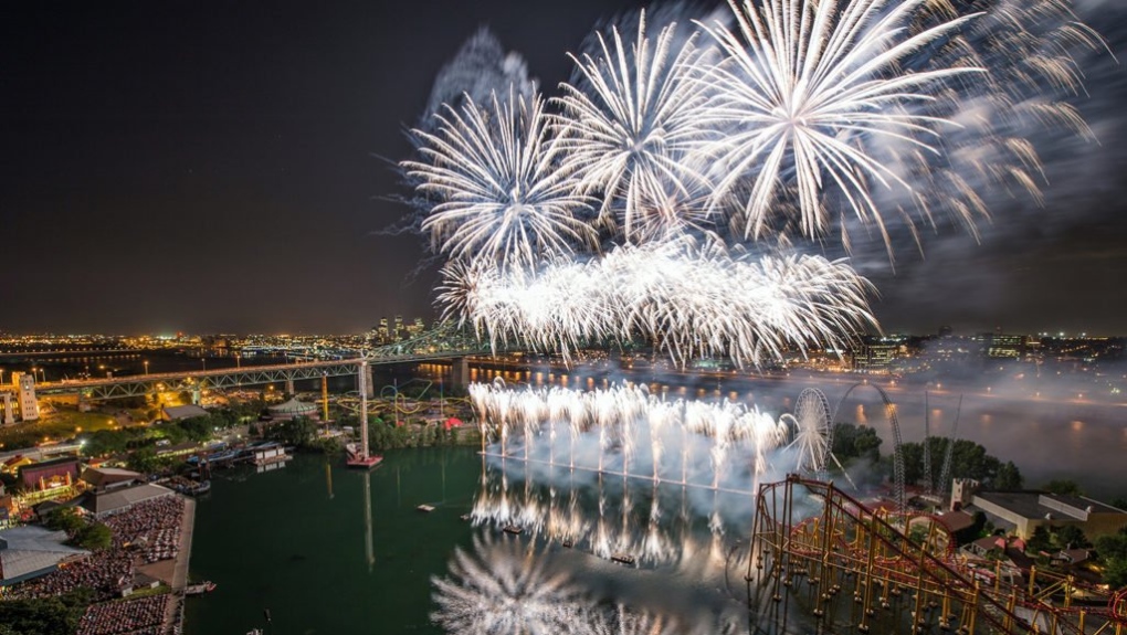 The International Fireworks Competition at La Ronde is returning in 2022. SOURCE: La Ronde
