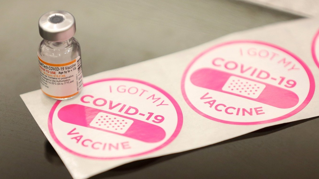 The first vial of paediatric COVID-19 vaccine used in Toronto. The suspension of a Université Laval professor for comments he made criticizing COVID-19 vaccines is raising concerns about academic freedom. THE CANADIAN PRESS/Steve Russell, POOL