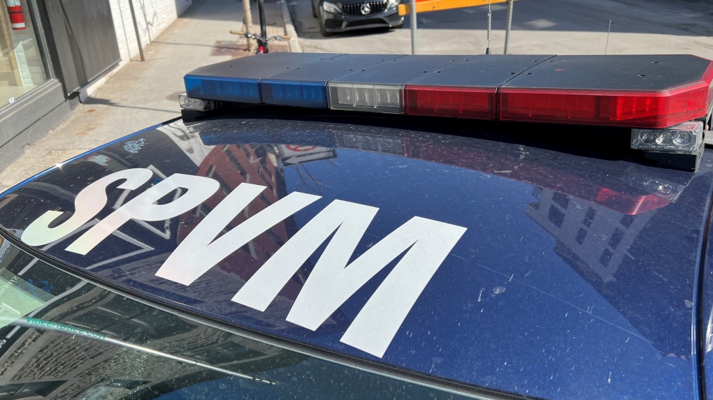 Montreal police cruiser. (Daniel J. Rowe/CTV News)
