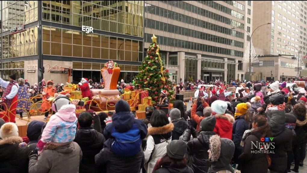 71st Santa Claus parade hits Montreal