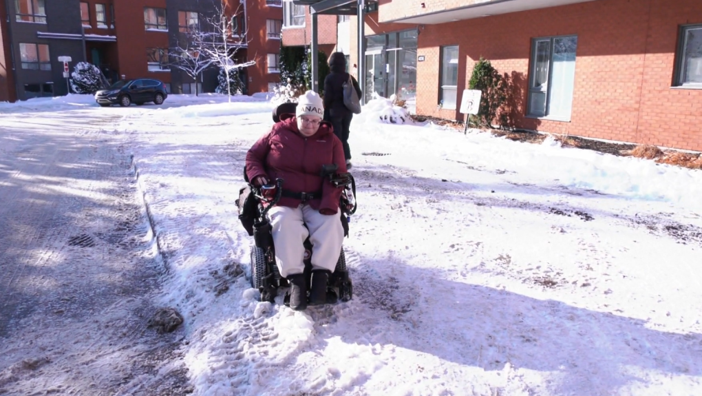 Montreal Paralympian says abysmal sidewalk snow clearing hurts