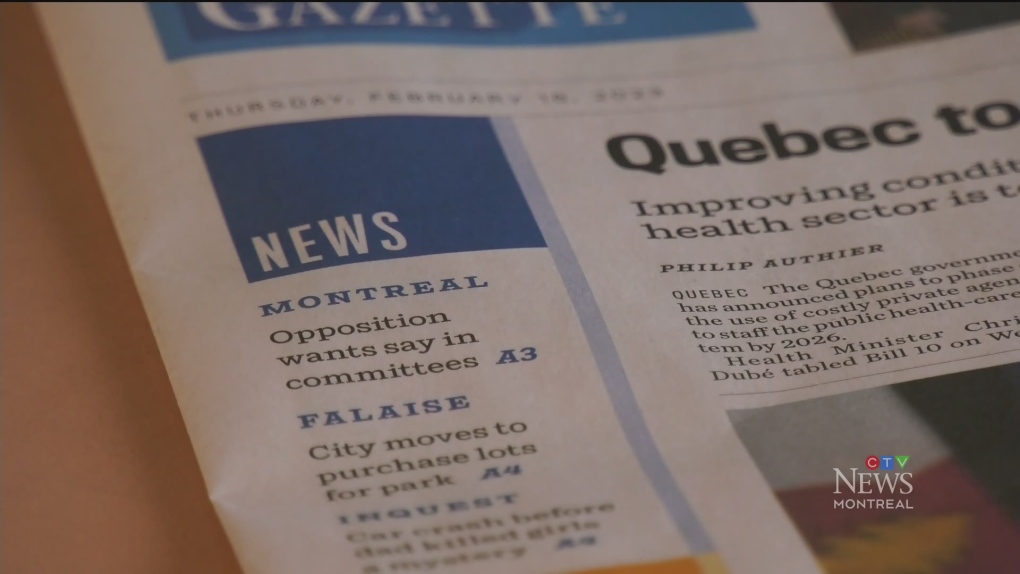 Montreal gazette layoffs: Postmedia forms advisory council to help 'keep  journalists' | CTV News