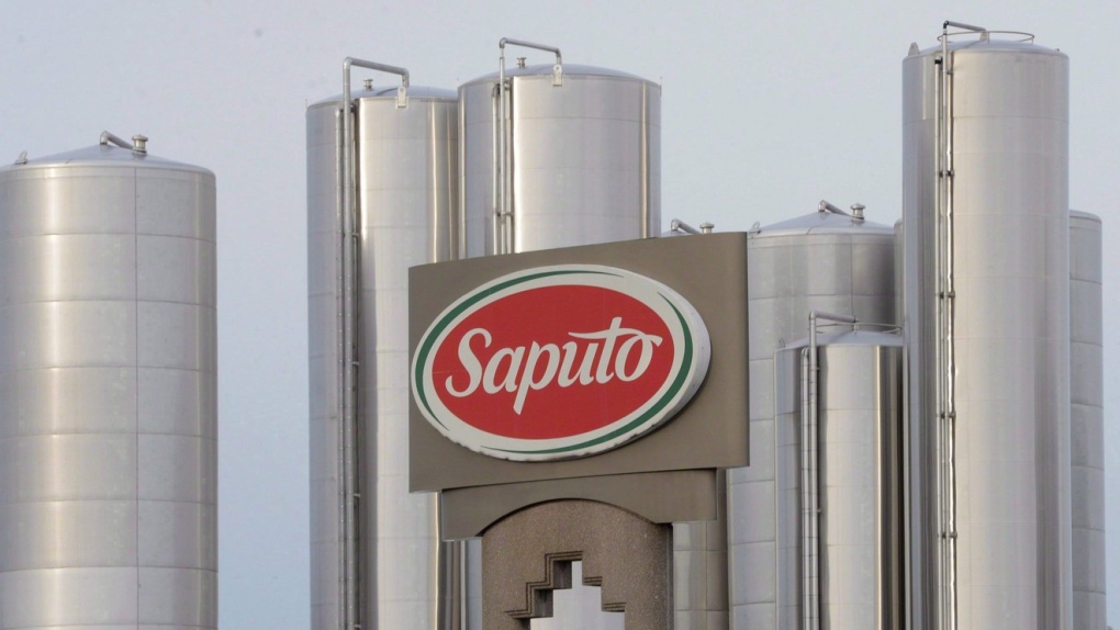 Dairy giant Saputo Inc. has announced sweeping changes to its U.S. operations, saying it will permanently close three facilities, build a new packaging facility and expand string cheese operations. A sign at a Montreal Saputo plant is shown on Jan.13, 2014. THE CANADIAN PRESS/Ryan Remiorz