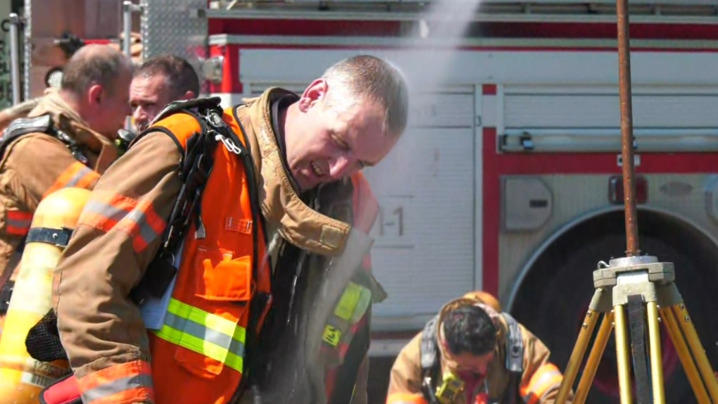 What It's Like To Fight A Fire In Extreme Heat