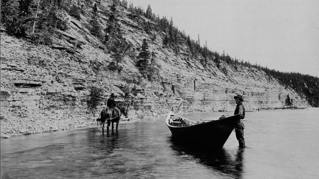Anticosti, Quebec; 1905, Jupiter River. (CP PHOTO) 1999 (National Archives of Canada), The Canadian Press