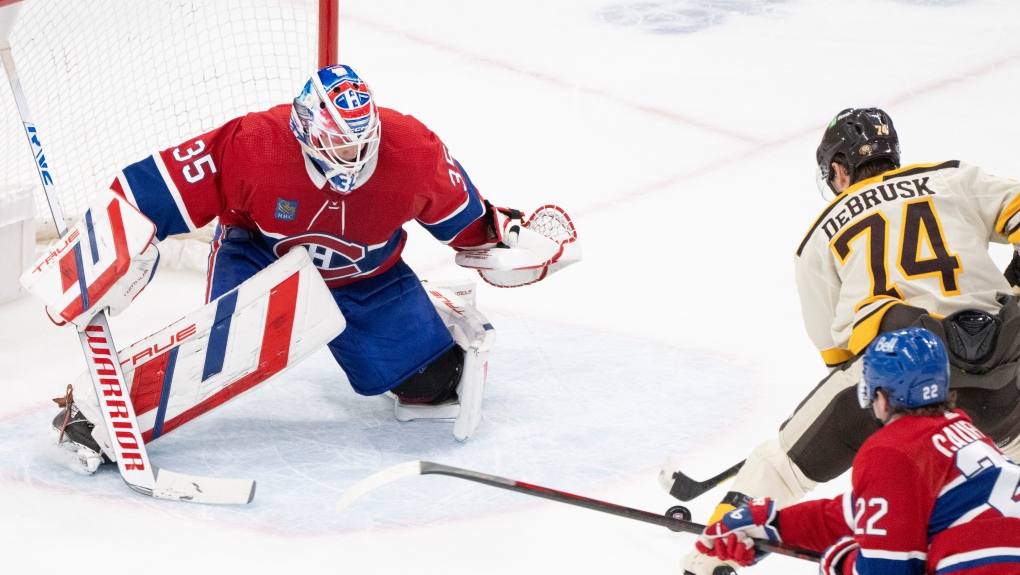 Jake DeBrusk Scores OT Winner, Bruins Edge Canadiens 2-1 | CTV News