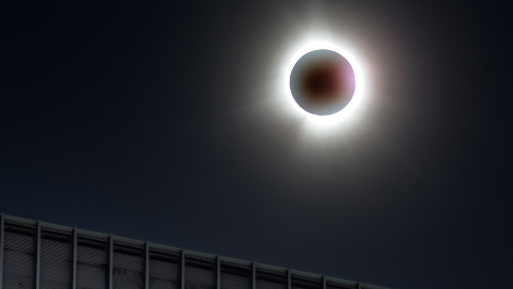 Eclipse de Montreal: un gran logro para este fotógrafo