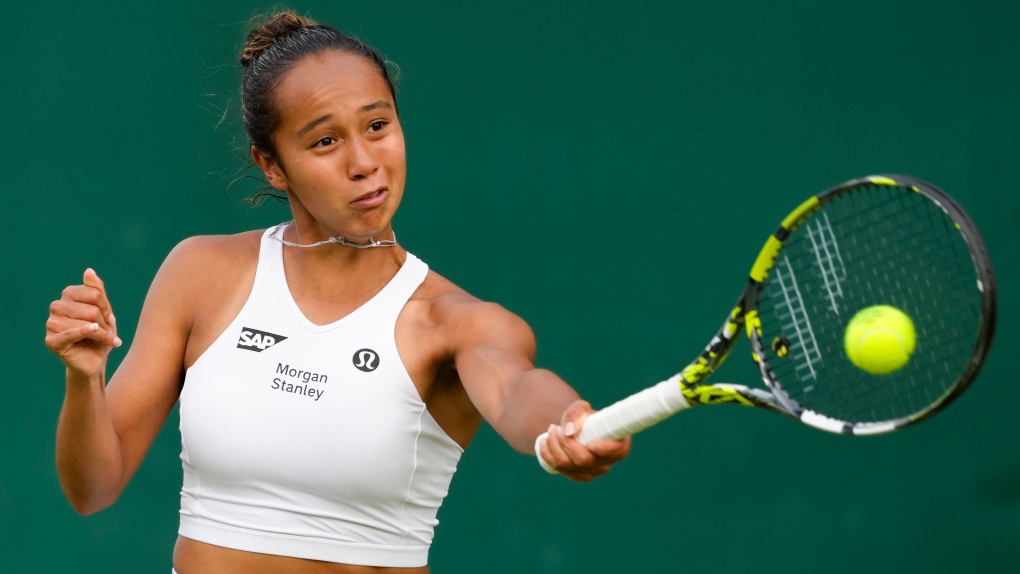 Wimbledon: Canada's Leylah Fernandez Wins First Round 