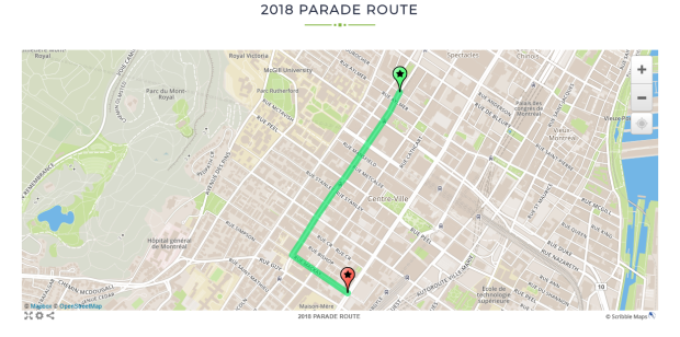 St. Patrick's day parade route 2018