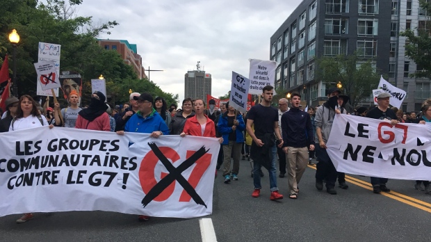 G7 protest