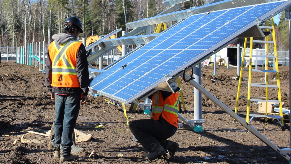 Solar energy to Gull Bay First Nations