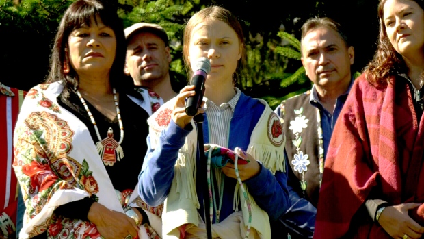 Greta Thunberg in Montreal
