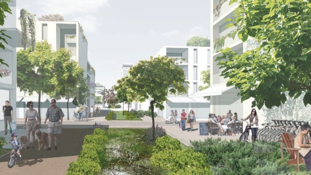 Plans for the Namur-Hippodrome neighbourhood