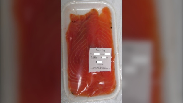 Recalled smoked salmon
