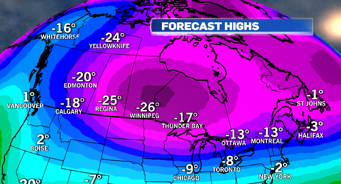 Montreal weather Feb. 12, 2021