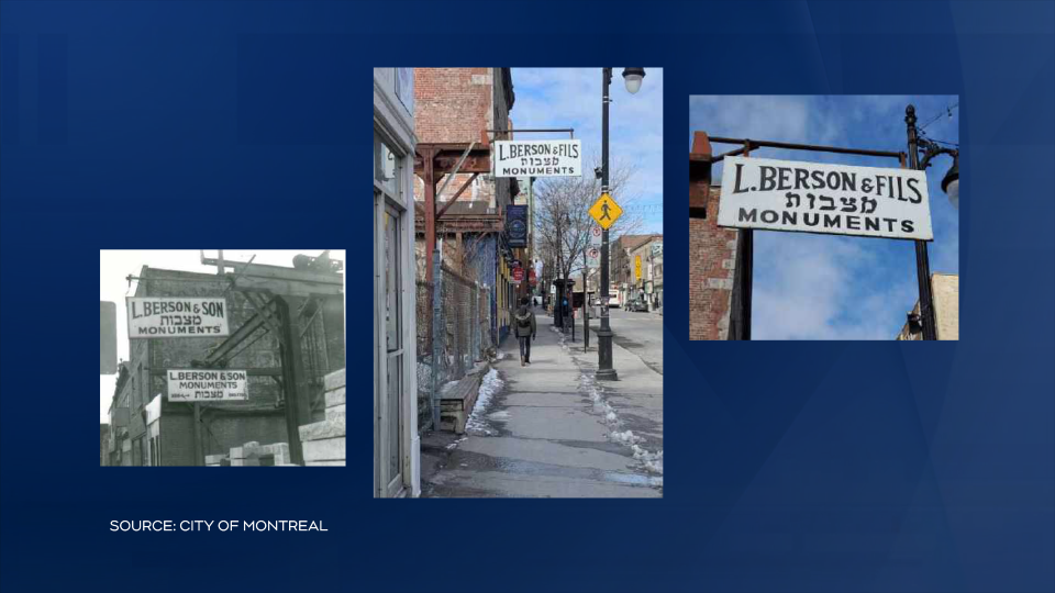 L. Berson & Fils, historic Montreal sign