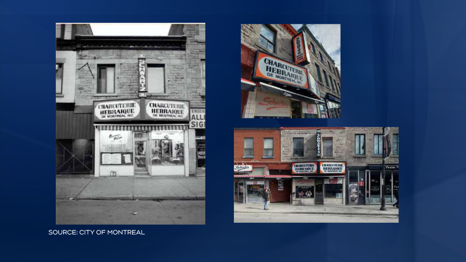 Schwartz's historic Montreal sign