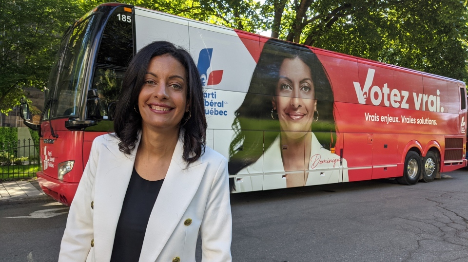 Liberal party bus