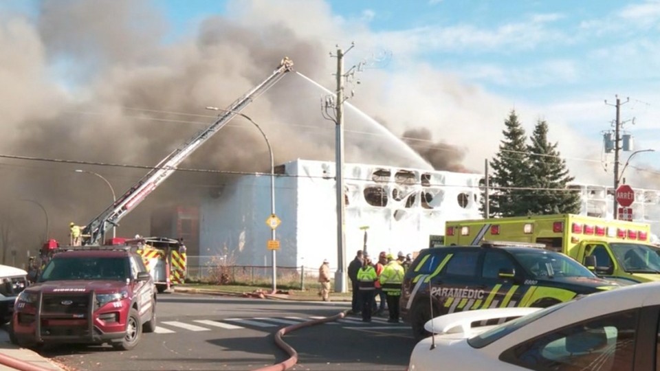 Longueuil fire