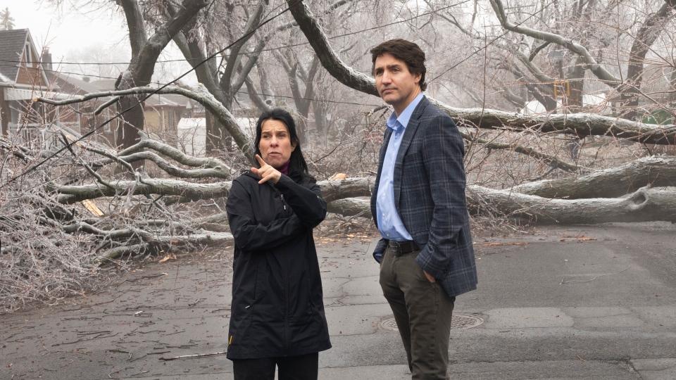 Justin Trudeau and Valerie Plante