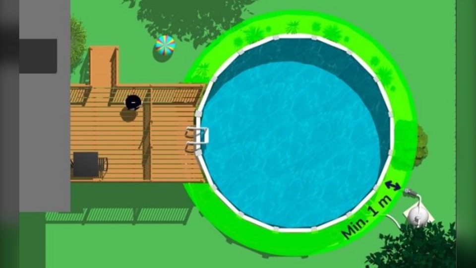 Pool graphic
