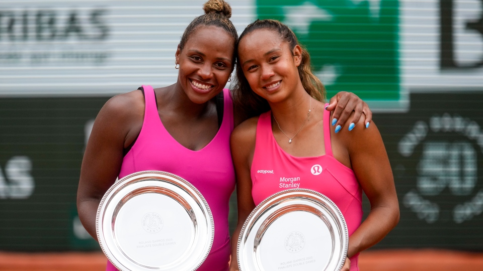 Leylah Fernandez and Taylor Townsend