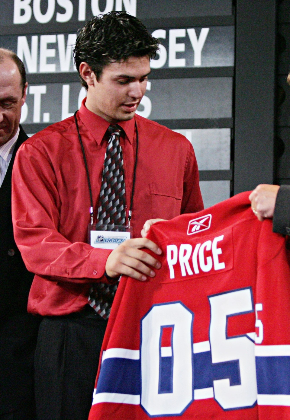 Carey Price at the draft