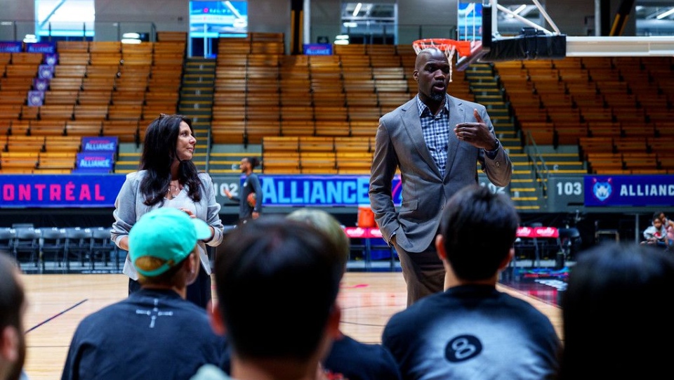 Annie Larouche with Joel Anthony