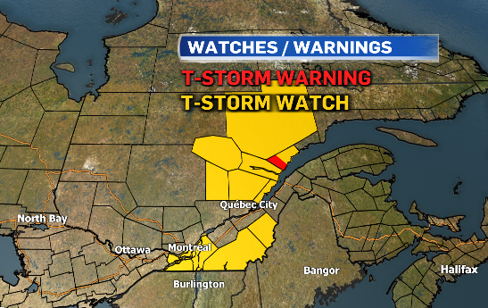 Southwestern Quebec Braces For Thunderstorms After Heat | CTV News